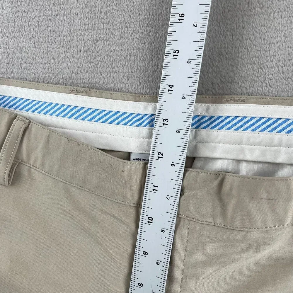 FootJoy Golf Pants Mens‎ 36x27 Khaki Tan Straight Performance Stretch Breathable